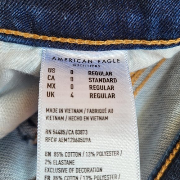 American eagle Jeans size 0 - Picture 3 of 11